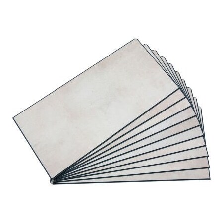 Acoustic Ceiling Products Palisade 23.2"L x 11.1"W Vinyl Wall Tile, Wintry Mix, 10 Pack 53508